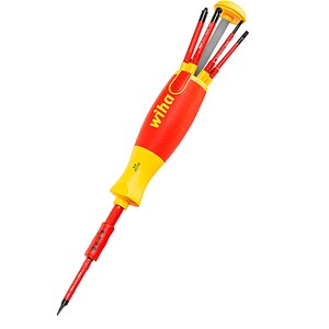Wiha Schraubendreher-Set LiftUp electric SL/PZ/PlusMinus 41235 6-tlg.