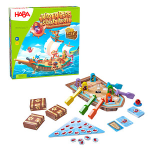 HABA® Käpt’n Pepe, Schatz ahoi! Brettspiel, 1 St.