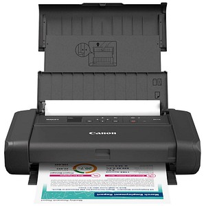 Canon MAXIFY BX110 mit Akku Tintenstrahldrucker schwarz