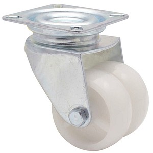 WAGNER® design yourself Apparate-Doppel-Lenkrolle ECO RO 1252 weiß