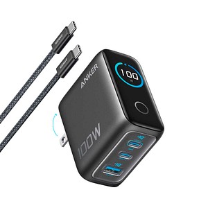 ANKER Ladeadapter schwarz, 100 Watt