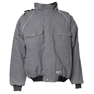PLANAM® unisex Arbeitsjacke CANVAS 320 grau, schwarz Größe 4XL