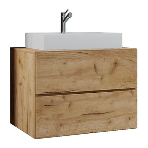 VCM my bath Badmöbel-Set 2-teilig Lendas S 915197 honig-eiche 81,0 x 46,0 x 69,0 cm