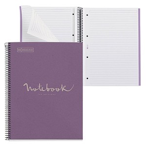 MIQUELRIUS Collegeblock Eco Emotions 1 liniert DIN A4 Innenrand, 1 St.