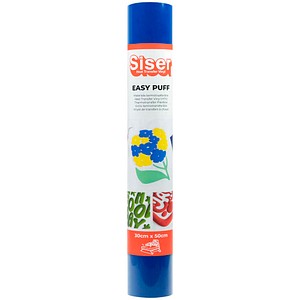 Siser® Easy Puff Transferfolien für Schneideplotter blau Effekt-Folie 30,0 x 50,0 cm,  1 Rolle