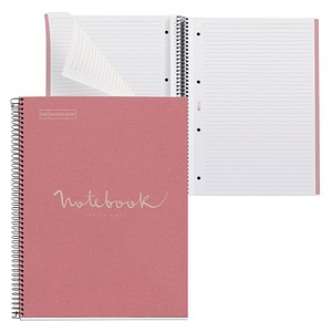 MIQUELRIUS Collegeblock Eco Emotions 1 liniert DIN A4 Innenrand, 1 St.
