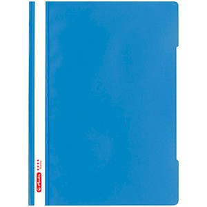 herlitz Schnellhefter Quality Kunststoff blau DIN A4