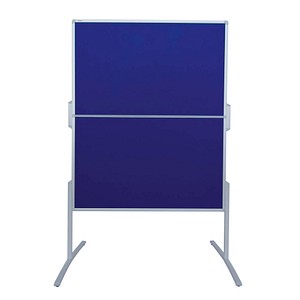FRANKEN Moderationswand PRO klappbar 120,0 x 150,0 cm blau