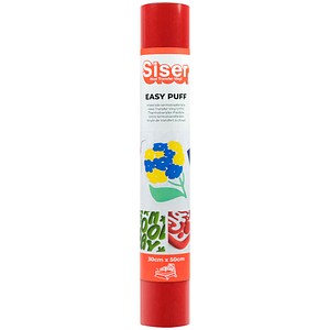 Siser® Easy Puff Transferfolien für Schneideplotter rot Effekt-Folie 30,0 x 50,0 cm,  1 Rolle