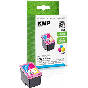 KMP H161 color Druckerpatrone kompatibel zu HP 62 (C2P06AE)