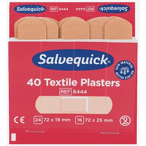 Salvequick® Pflaster Textile 1009444V beige, 40 St.