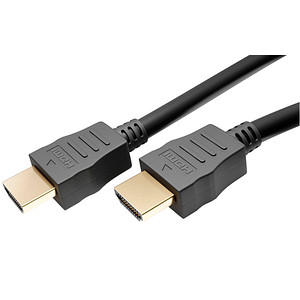 goobay HDMI 2.1 Kabel 48 Gbit/s 1,0 m schwarz