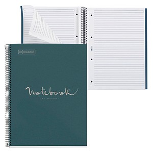 MIQUELRIUS Collegeblock Eco Emotions 1 liniert DIN A4 Innenrand, 1 St.