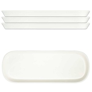 ID Fine Teller Mesa Oval weiß Ø 47,0 cm, 3 St.