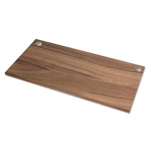 Fellowes Tischplatte Levado walnuss rechteckig 180,0 x 80,0 x 2,5 cm