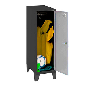 Simonrack Spind SIMONLOCKER DISM SINGLE anthrazit, grau 8425437120374, 1 Schließfach 30,0 x 50,0 x 101,5 cm