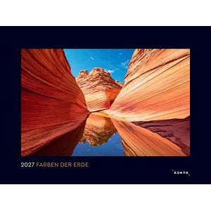 KUNTH Monats-Wandkalender Farben der Erde 2027, 1 St.