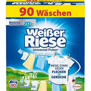 Weißer Riese Universal Waschmittel Pulver, 4,5 kg