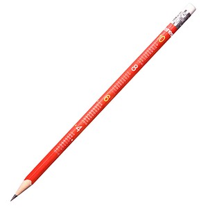 Kores® Grafitos Mathmatic Bleistift HB rot mit Radierer, 1 St.