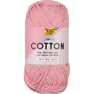 folia Wolle matt pink