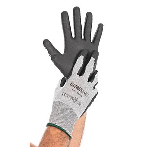 HYGOSTAR unisex Arbeitshandschuhe Cut Safe Touch grau Größe 10, 10 Paar