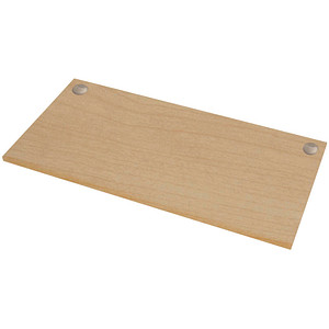 Fellowes Tischplatte Levado ahorn rechteckig 140,0 x 80,0 x 2,5 cm