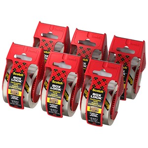 Scotch Packbänder Box Lock™ transparent 48,0 mm x 20,0 m 6 Rollen