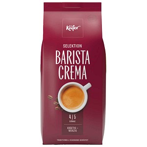 Käfer Selektion Barista Crema Kaffeebohnen, Arabica- und Robustabohnen kräftig, 1 kg