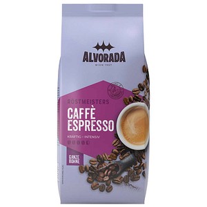 ALVORADA Caffé Espresso Kaffeebohnen, Arabica- und Robustabohnen kräftig, 1 kg