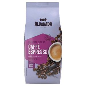 ALVORADA Caffé Espresso Kaffeebohnen, Arabica- und Robustabohnen kräftig, 1 kg