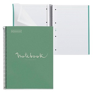 MIQUELRIUS Collegeblock Eco Emotions 1 liniert DIN A4 Innenrand, 1 St.
