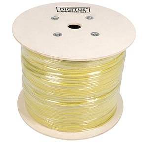 DIGITUS Ethernet Netzwerkkabel DK-1743-A-VH-10 1000,0 m gelb 1.500 MHz, 1 St.