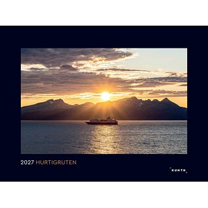 KUNTH Monats-Wandkalender Hurtigruten 2027, 1 St.