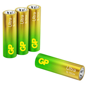 4 GP Batterien ULTRA Mignon AA 1,5 V