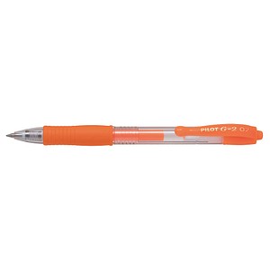 PILOT G2 Gelschreiber neonorange 0,4 mm, Schreibfarbe: orange, 1 St.
