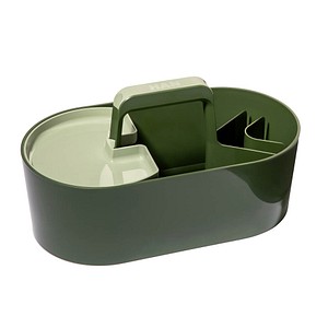 HAN Schreibtisch-Organizer Toolbox Loft grün Kunststoff 4 Fächer 34,0 x 18,7 x 18,8 cm