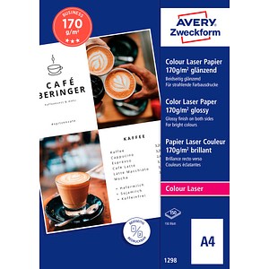 AVERY Zweckform Fotopapier 1298 DIN A4 glänzend 170 g/qm 150 Blatt