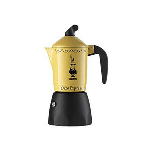BIALETTI Orzo Express Espressokocher gelb, 2 Tassen