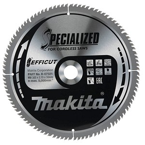 makita B-67321 Kreissägeblatt 305,0 mm, 100 Zähne, 1 St.