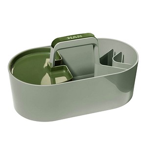 HAN Schreibtisch-Organizer Toolbox Loft hellgrün Kunststoff 4 Fächer 34,0 x 18,7 x 18,8 cm