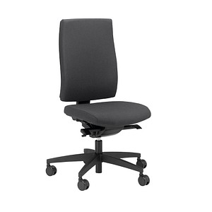 ORIGINAL STEIFENSAND Bürostuhl Ceto Comfort, CT 23501S2 252 Stoff grau, Gestell schwarz