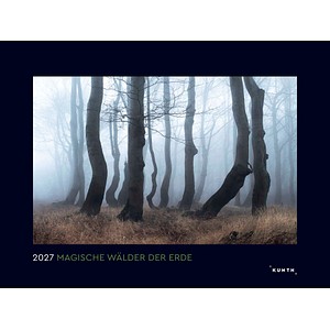 KUNTH Monats-Wandkalender Magische Wälder 2027, 1 St.