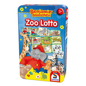 Schmidt MBS Benjamin Blümchen - Zoo Lotto Geschicklichkeitsspiel, 1 St.