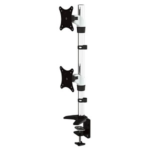 JENIMAGE Monitor-Halterung JI-ME210TK JI-ME210TK schwarz, weiß für 2 Monitore, Tischklemme