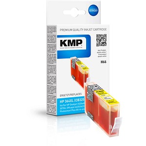 KMP H66 gelb Tintenpatrone ersetzt HP 364XL (CB325EE) KMP H66 gelb Tintenpatrone ersetzt HP 364XL (CB325EE)
