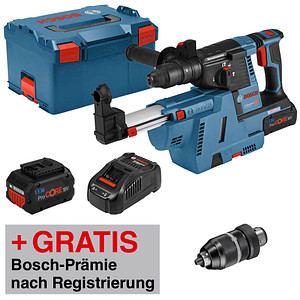AKTION: BOSCH Professional GBH 18V-26 F Akku-Bohrhammer-Set 18,0 V, mit 2 Akkus mit Prämie nach Registrierung