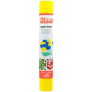 Siser® Easy Puff Transferfolien für Schneideplotter gelb Effekt-Folie 30,0 x 50,0 cm,  1 Rolle