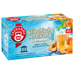 TEEKANNE Griechische Aprikose Tee 20 Portionen