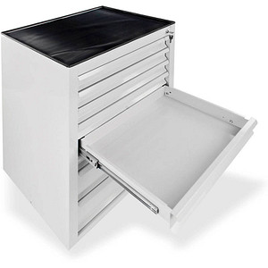 ADB MAMMUT MAXI Schubladenschrank lichtgrau 8 Schubladen 71,0 x 55,0 x 90,0 cm, 1 St.