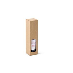 10 ColomPac® Flaschenkartons für 1 Flasche 9,3 x 9,3 x 37,4 cm